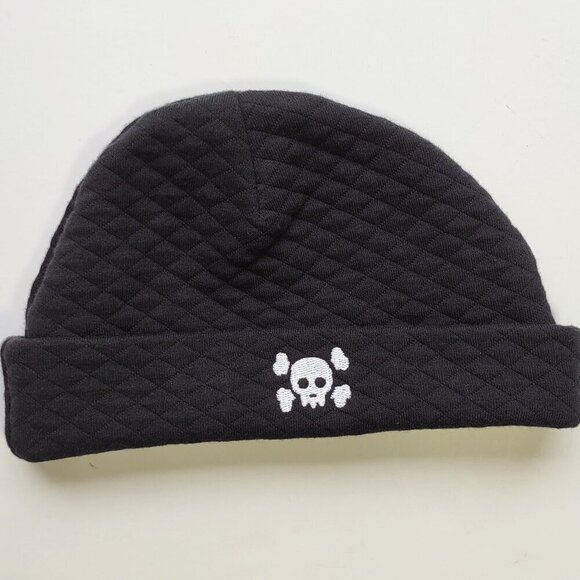 Vintage Gerber Baby Beanie Embroidered Skull  Size 6-9 Months 16 Lbs - Picture 4 of 7